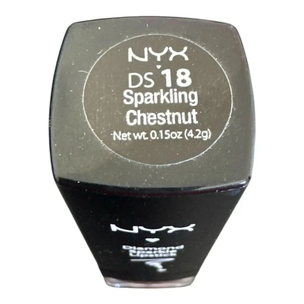 NYX DS18 Sparkling Chestnut Diamond Sparkle Lipstick 0.15oz New